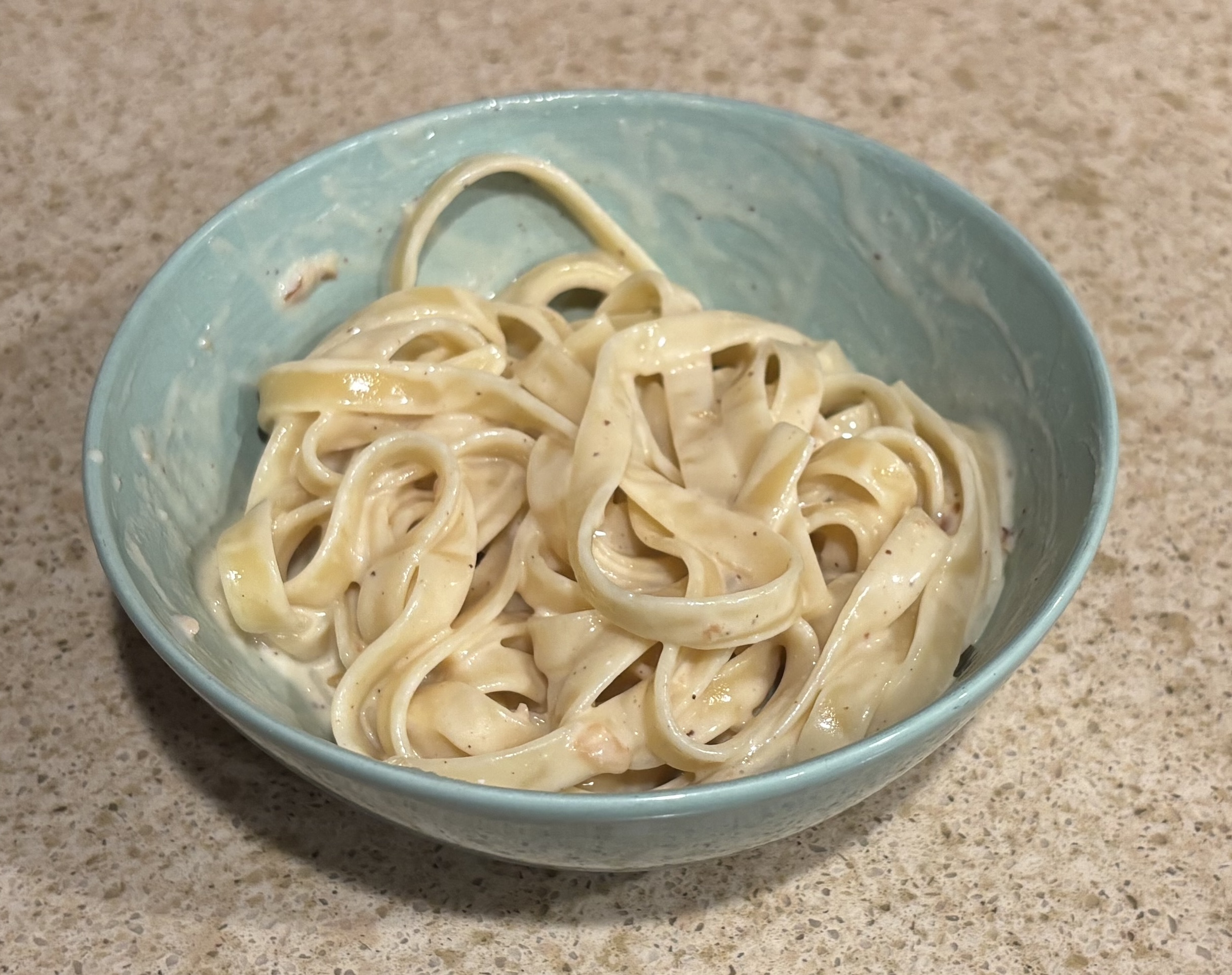 Fettuccine Alfredo (americanized)