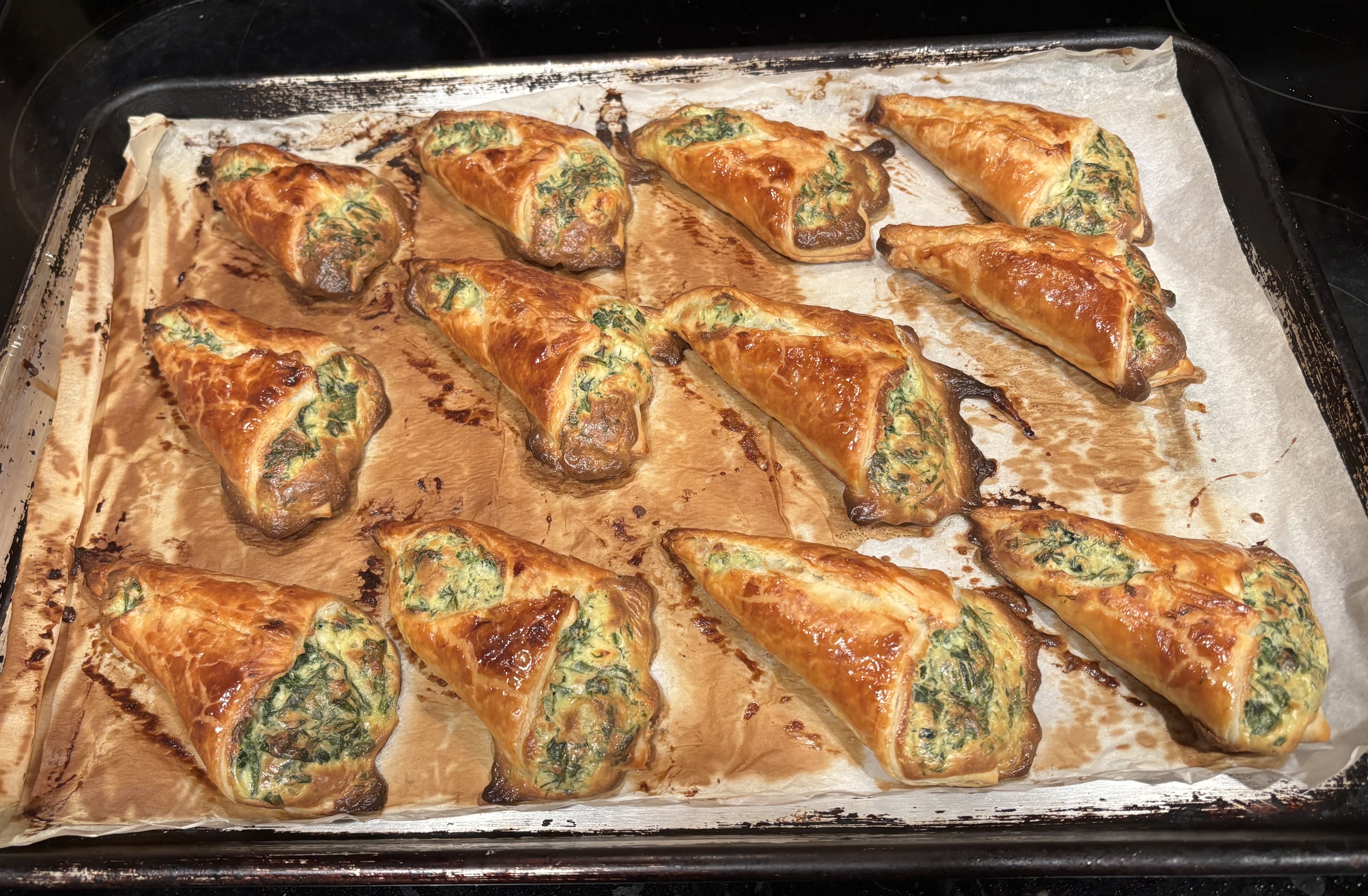 Spinach Puffs